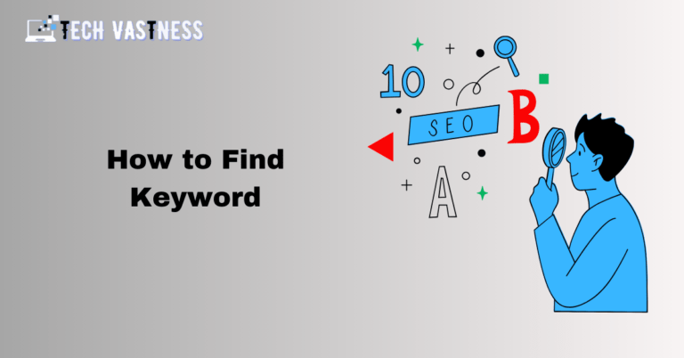 how to find keyword