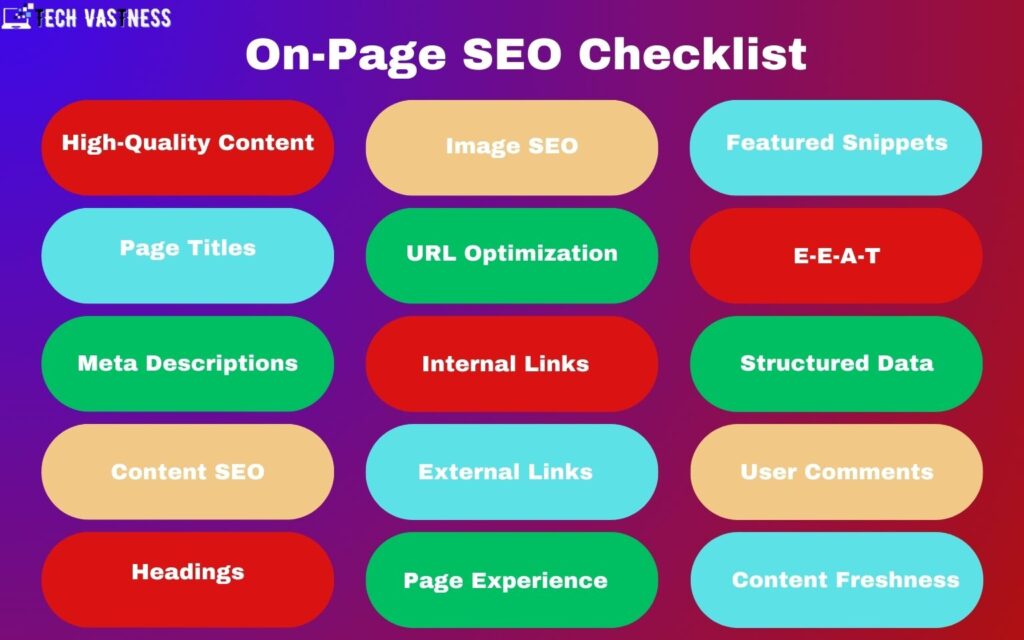 On-Page SEO Checklist