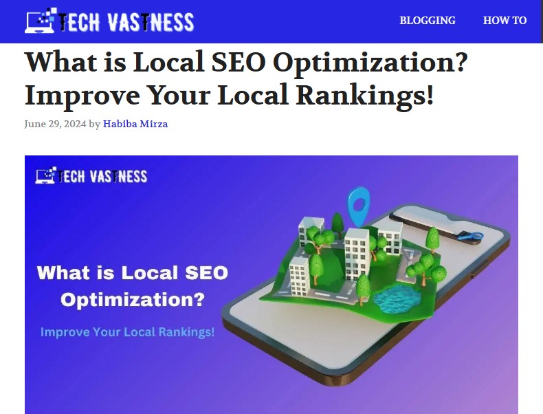 Techvastness - What is local SEO